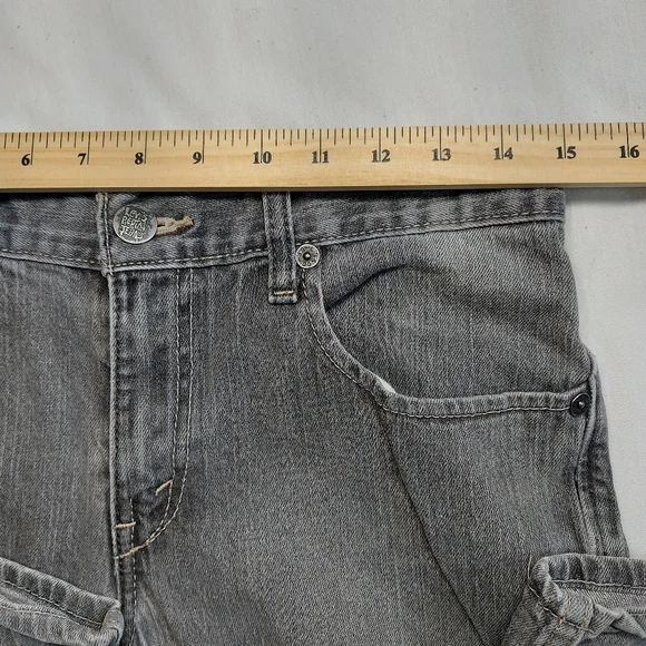 LEVI'S 511 Skinny Leg Low Rise Gray Denim Jeans W29 L29 - Picture 13 of 13
